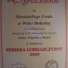 Sukces w konkursie Perły i Perełki Lubelszczyzny, 8 grudnia 2009 r. 